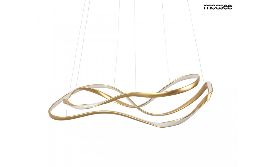 MOOSEE lampa wisząca WAVES 2 złota