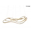 MOOSEE lampa wisząca WAVES 2 złota