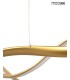 MOOSEE lampa wisząca WAVES 2 złota