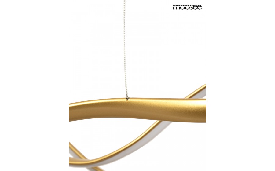 MOOSEE lampa wisząca WAVES 2 złota