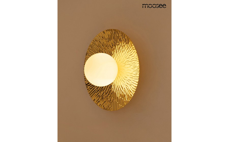 MOOSEE lampa ścienna SOUL 30 złota