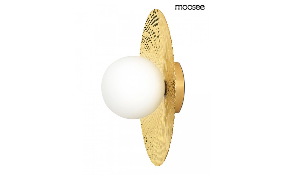 MOOSEE lampa ścienna SOUL 30 złota