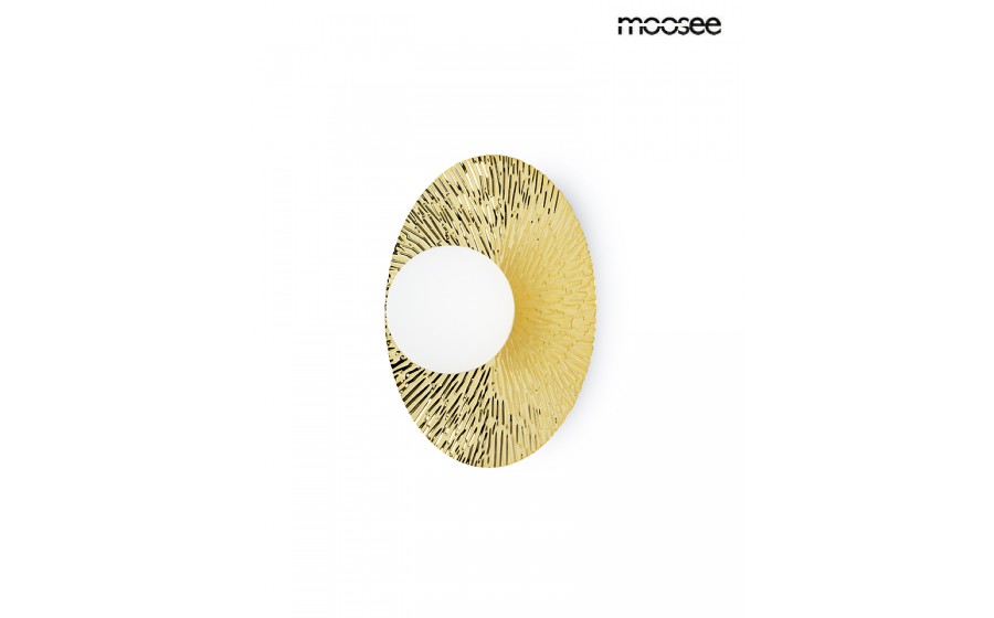 MOOSEE lampa ścienna SOUL 20 złota