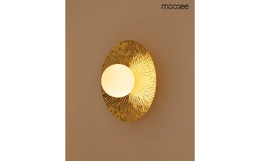 MOOSEE lampa ścienna SOUL 20 złota