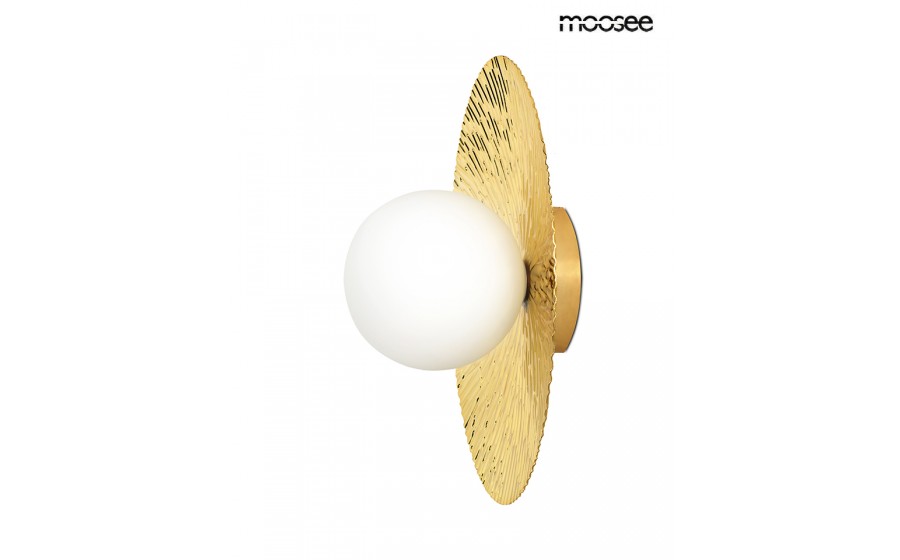 MOOSEE lampa ścienna SOUL 20 złota
