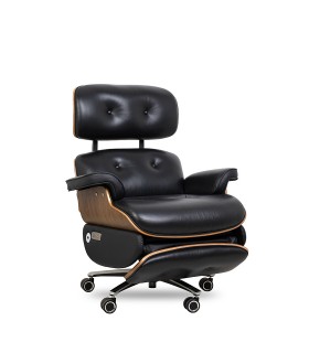 Fotel LOUNGE AUTOMATIC czarny