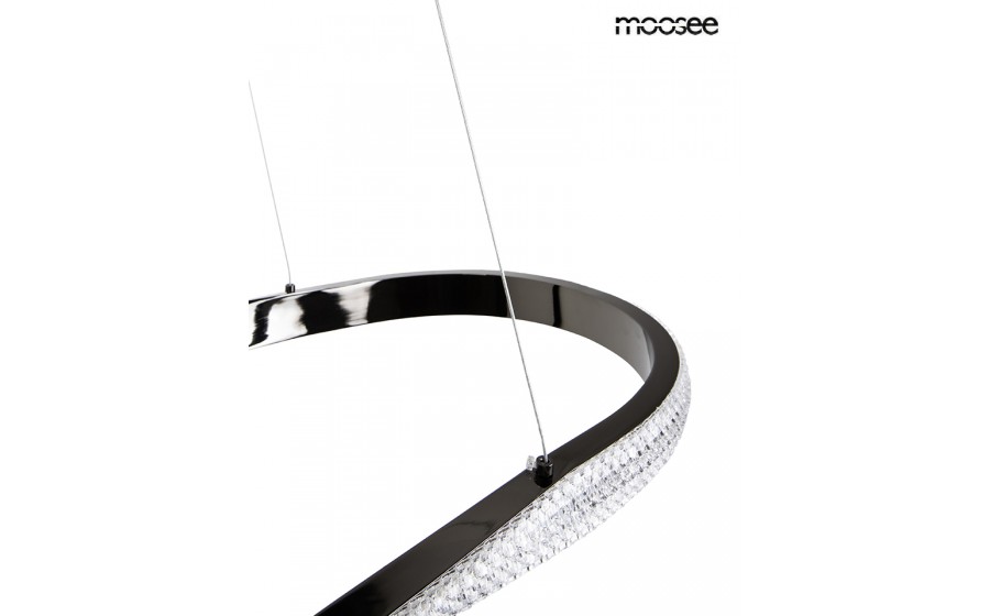 MOOSEE lampa wisząca ANILLO 120 czarna