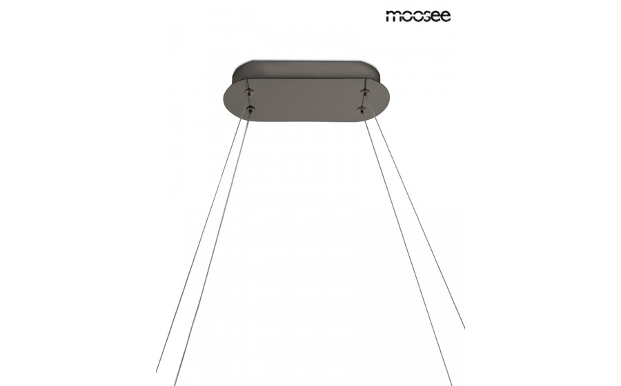 MOOSEE lampa wisząca ANILLO 120 czarna