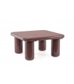 BIZZOTTO stolik kawowy OTILIA SQ  czerwony