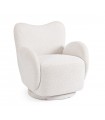 BIZZOTTO fotel obrotowy HARPER biały