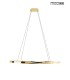 MOOSEE lampa wisząca ANILLO 120 złota