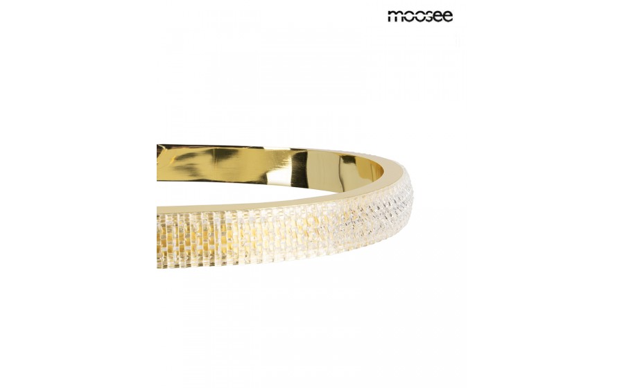 MOOSEE lampa wisząca ANILLO 120 złota