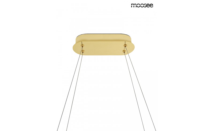 MOOSEE lampa wisząca ANILLO 120 złota