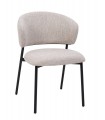 BIZZOTTO krzesło PRISCA czarne / szare