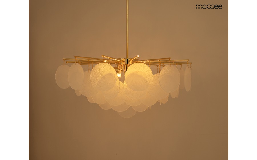 MOOSEE lampa wisząca SUONO 80 złota