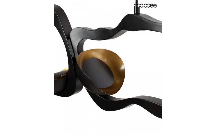 MOOSEE lampa wisząca TORRE czarna