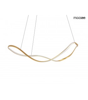 MOOSEE lampa wisząca WAVES 80 złota