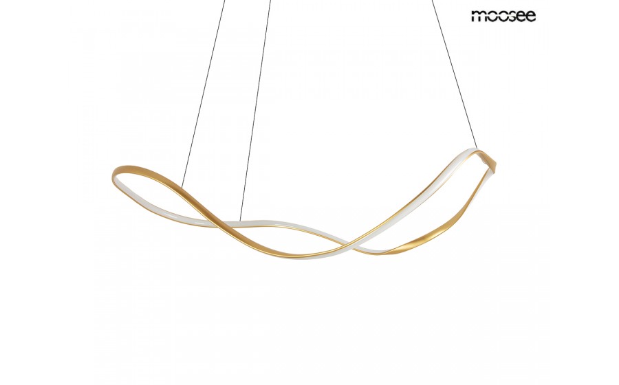 MOOSEE lampa wisząca WAVES 80 złota