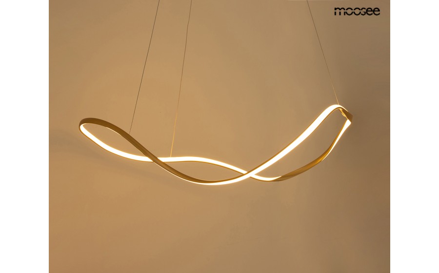 MOOSEE lampa wisząca WAVES 80 złota