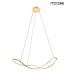 MOOSEE lampa wisząca WAVES 80 złota