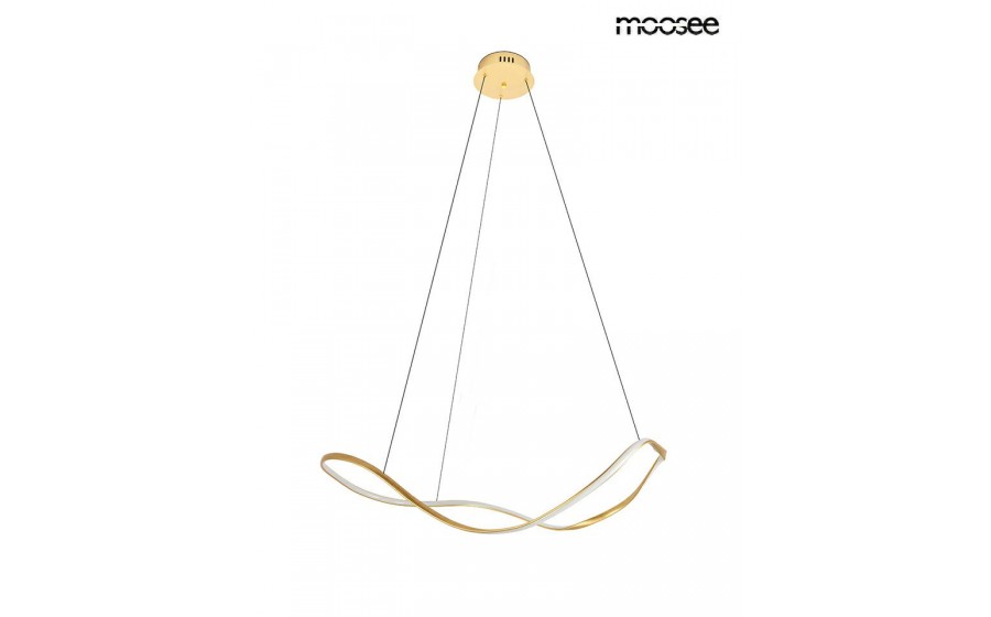 MOOSEE lampa wisząca WAVES 80 złota