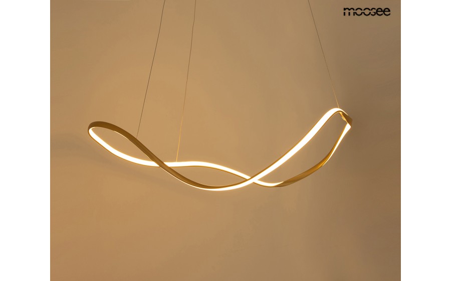 MOOSEE lampa wisząca WAVES 60 złota
