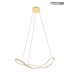 MOOSEE lampa wisząca WAVES 60 złota