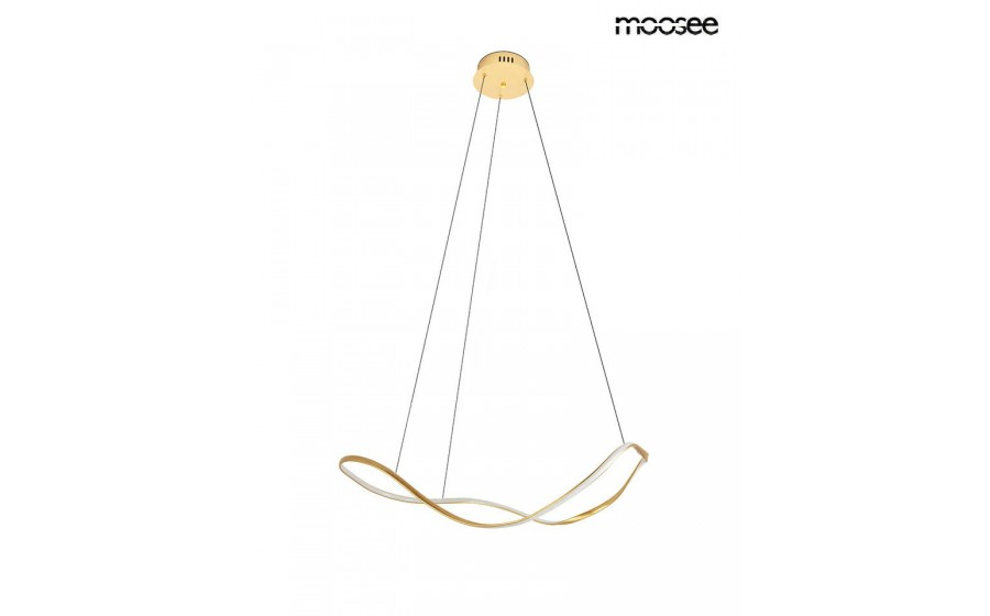 MOOSEE lampa wisząca WAVES 60 złota