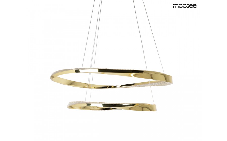 MOOSEE lampa wisząca ANILLO 2 złota