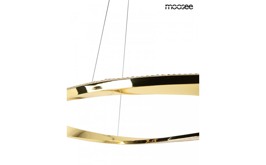 MOOSEE lampa wisząca ANILLO 2 złota