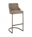 RICHMOND zestaw 2 krzeseł barowych  BOLTON brown tweed