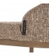 RICHMOND zestaw 2 krzeseł barowych  BOLTON brown tweed