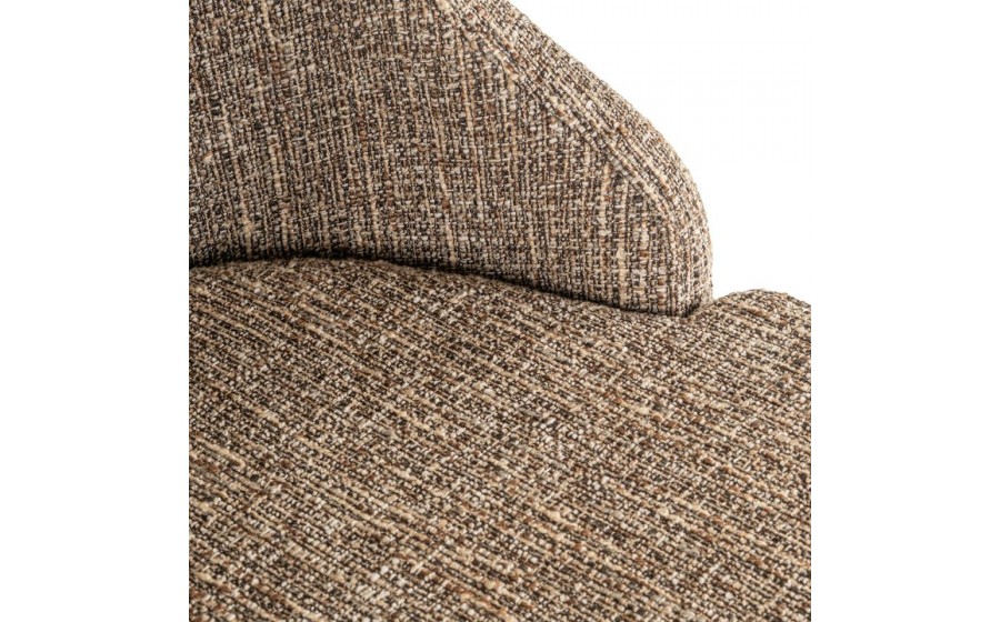 RICHMOND zestaw 2 krzeseł barowych  BOLTON brown tweed