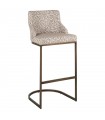 RICHMOND zestaw 2 krzeseł barowych  BOLTON natural geo
