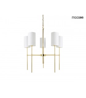 MOOSEE lampa wisząca IMPERIO 5 złota