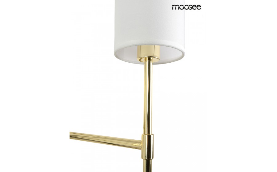 MOOSEE lampa wisząca IMPERIO 5 złota