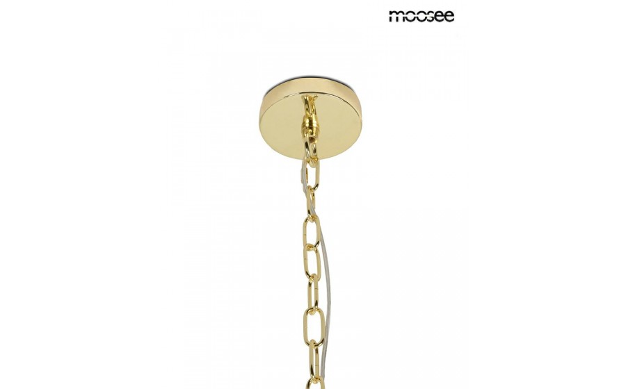 MOOSEE lampa wisząca IMPERIO 5 złota