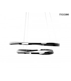 MOOSEE lampa wisząca ANILLO 2 czarna LED