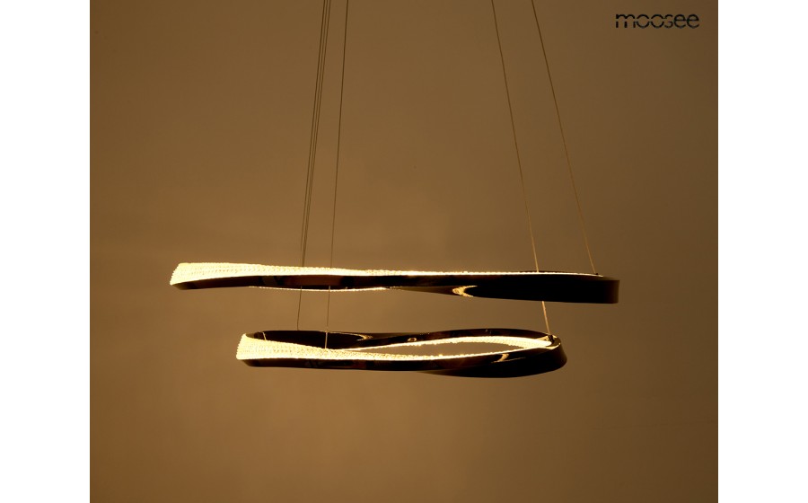 MOOSEE lampa wisząca ANILLO 2 czarna LED