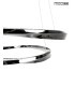 MOOSEE lampa wisząca ANILLO 2 czarna