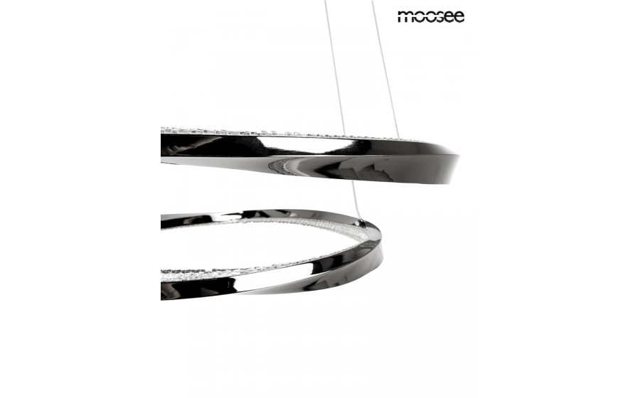 MOOSEE lampa wisząca ANILLO 2 czarna