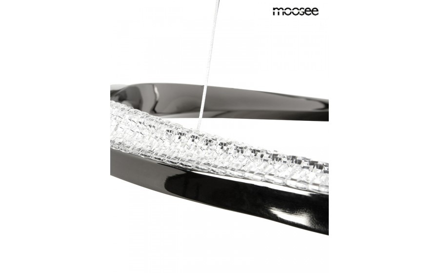 MOOSEE lampa wisząca ANILLO 2 czarna LED