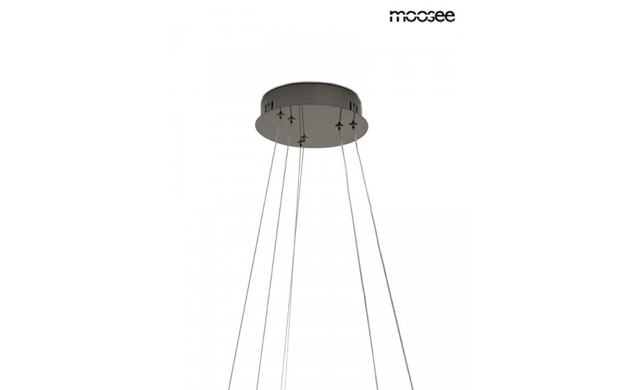 MOOSEE lampa wisząca ANILLO 2 czarna LED