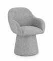 BIZZOTTO krzesło obrotowe ANTARA ARM  szare