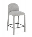 BIZZOTTO krzesło barowe ANTARA szare