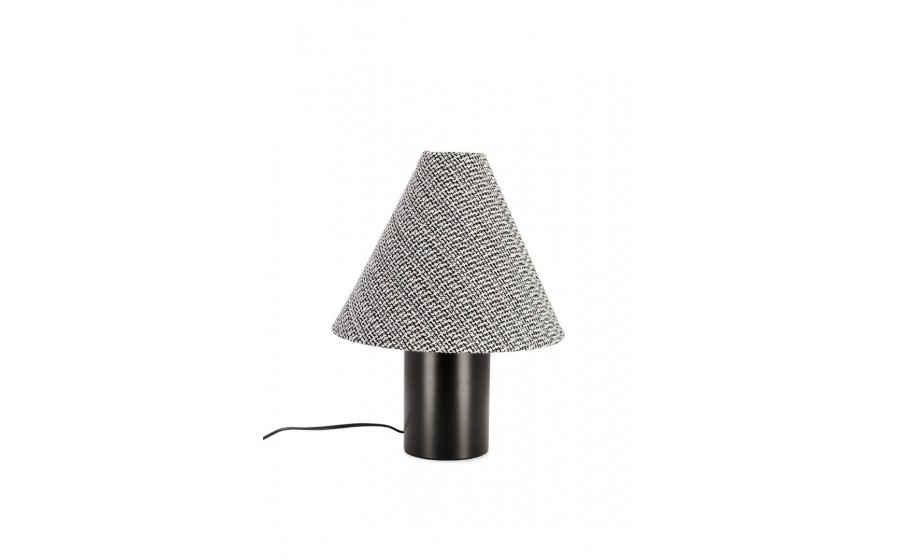 BIZZOTTO lampa stołowa VARUNI 41 czarna