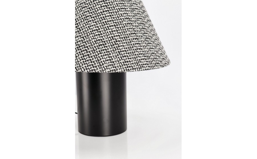 BIZZOTTO lampa stołowa VARUNI 41 czarna