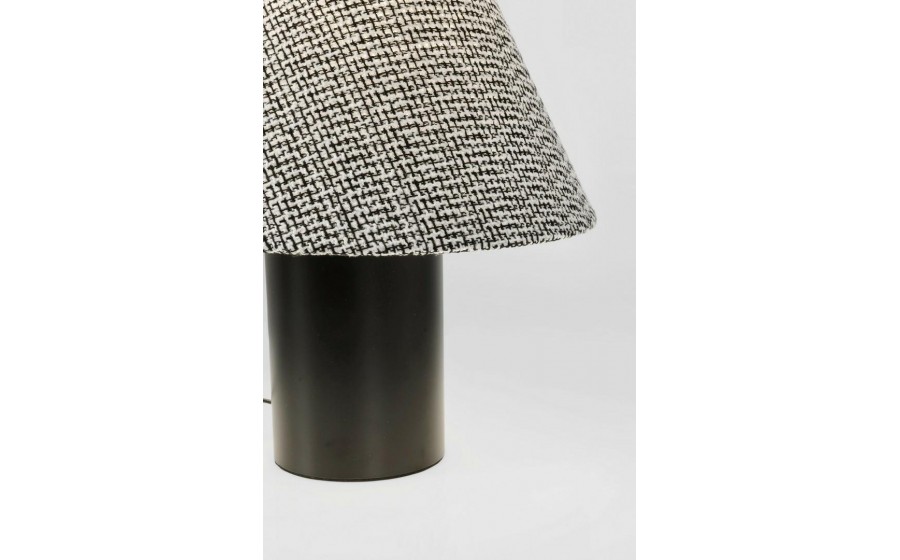 BIZZOTTO lampa stołowa VARUNI 41 czarna