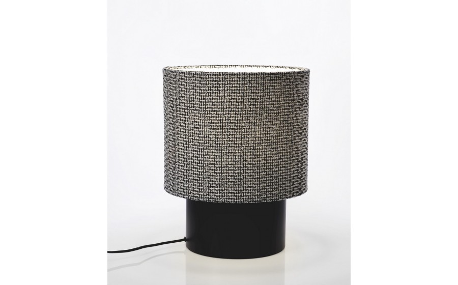 BIZZOTTO lampa stołowa VARUNI 39 czarna