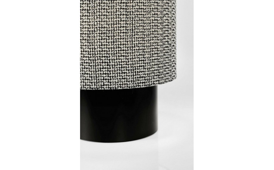 BIZZOTTO lampa stołowa VARUNI 39 czarna